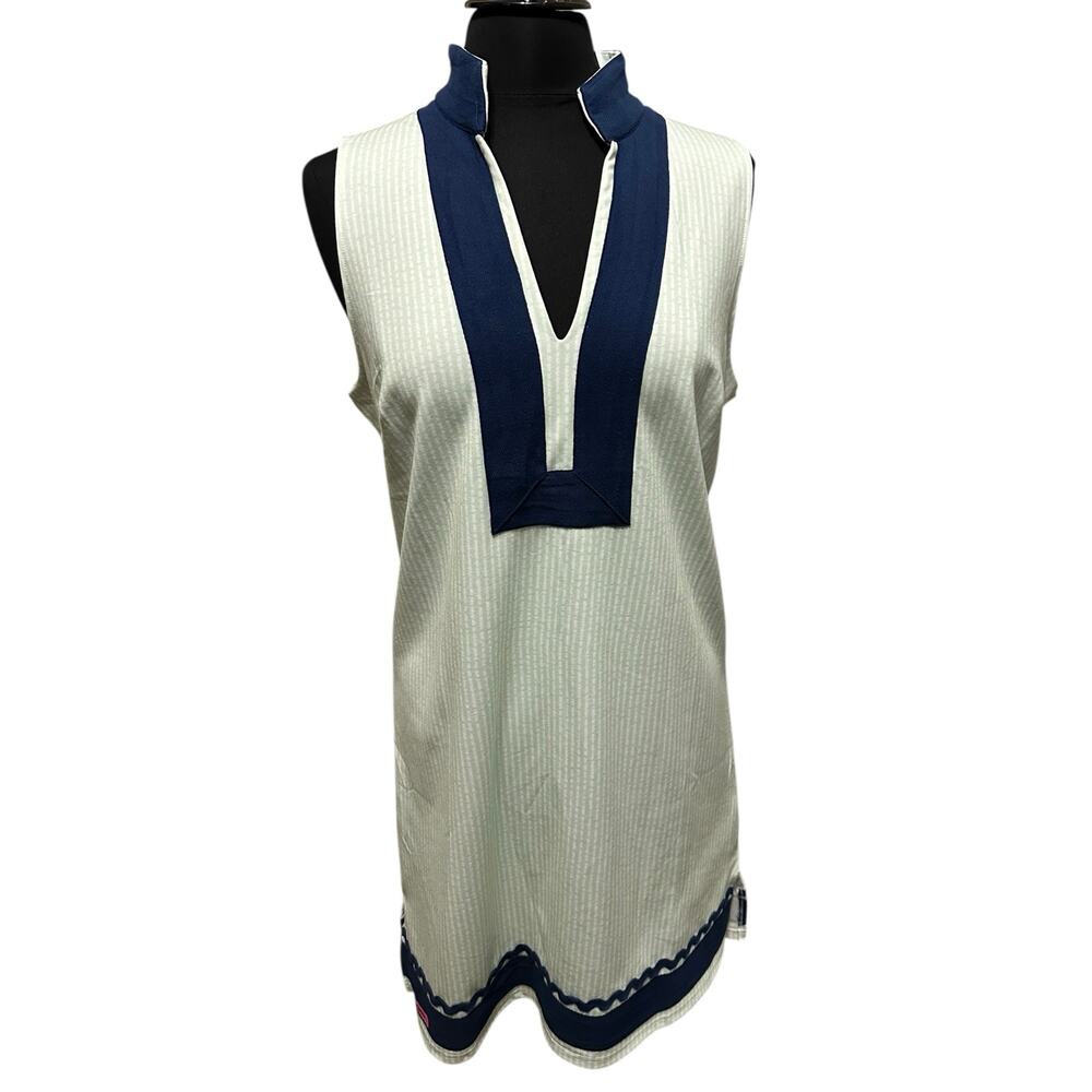 Simply Southern Women’s Tunic Dress Striped Navy Size Large